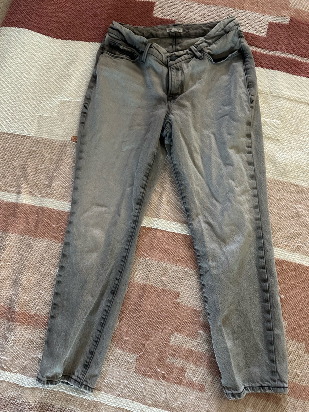 Good American Gray Skinny Jeans